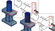 3D CAD'den illüstrasyona otomatik güncelleme yeteneği