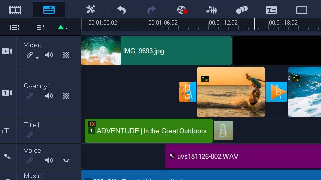 VideoStudio'ya Başlamak